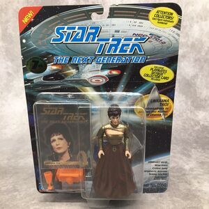 STAR TREK The Next Generation Lwaxana Troi 7th Season Collector Playmates Figure